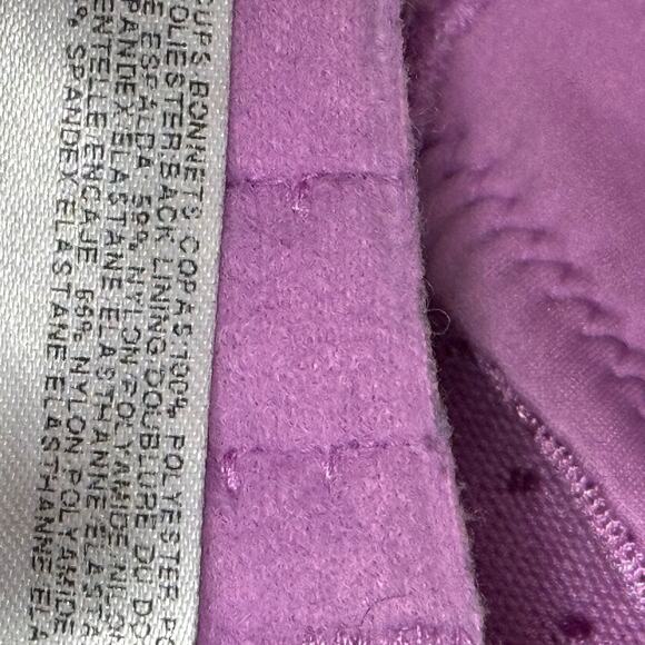 Wacoal Back Appeal Minimizer Bra Unlined Lavender Underwire Women sz 36DDD - Picture 14 of 16